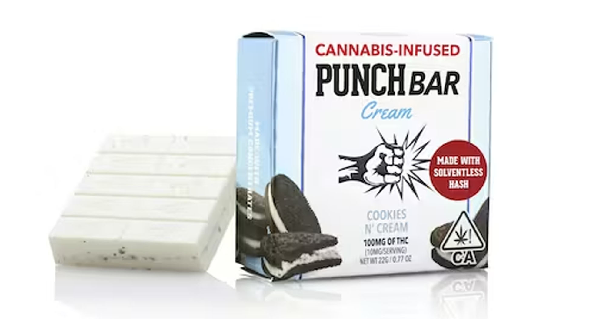 Imperial Valley Punch Edibles Cookies N' Cream Solventless Bar
